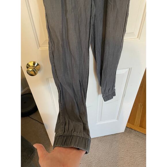Serra All Lyocell Womens Pants Small Gray Joggers Elastic Waist Drawstring - Picture 5 of 10
